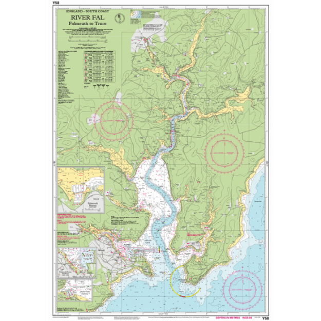 Imray Y 58 - River Fal